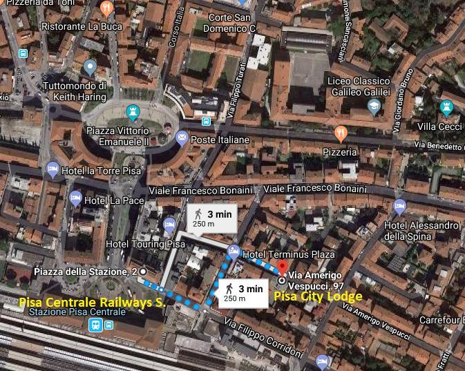 Pisa City Lodge Ngoại thất bức ảnh